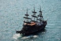 Pirate Ship , a tourist cruise in Thessaloniki Harbor