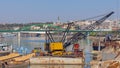 Floating Barge Crane