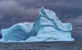 Floating Blue Iceberg Water Antarctica