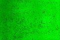Floating bubbles in green liquid background texture. Royalty Free Stock Photo