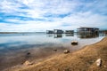 Floating bungalows on Uruguayan eco-lake Garzon