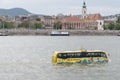 Floating bus in Budapest