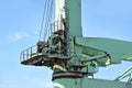 Floating cargo crane Royalty Free Stock Photo