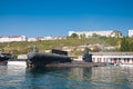 Floating charge station PZS- 50 of The Black Sea Fleet of the Russian Navy at the Sevastopol Bay