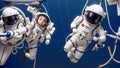 Floating in the Cosmos: Astronauts and Microgravity Experiments\