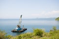 Floating crane Royalty Free Stock Photo