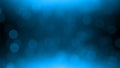 Floating Dark Blue Particles in Background, Floating Dark Blue blur Particles in Background Royalty Free Stock Photo