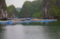 Floating fishing village