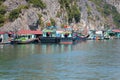 Floating fishing village