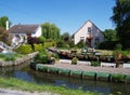 `Floating gardens` in Amiens (France)