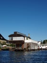 Floating house - Copenhagen Royalty Free Stock Photo