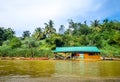 Floating house in Kuala Tahan, Taman Negara national park, Malaysia