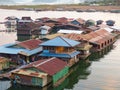 Floating house at Sangkha