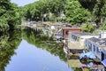 Floating houses Royalty Free Stock Photo