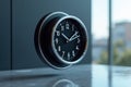 Floating Magnetic Clock Design Royalty Free Stock Photo