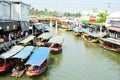 Floating Market Royalty Free Stock Photo