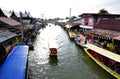 Floating Market Ampawa Royalty Free Stock Photo