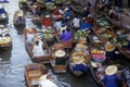 The Floating Market at Damnoen Saduak outside of Bangkok, Thailand