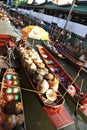 Floating market, Thailand Royalty Free Stock Photo