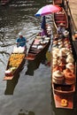 Floating market, Thailand Royalty Free Stock Photo