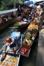 Floating market, Thailand Royalty Free Stock Photo