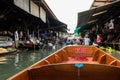 Floating market thailand