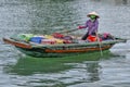 Floating market in Vietnam