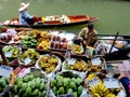 Floating markets Bangkok Thailand