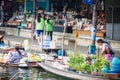 Floating markets, Damnoen Saduak,Ratchaburi Province, Thailand