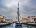 Floating Nativity Scene of the Marineria, winter season festival in Cesenatico