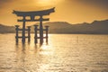 The Floating Otorii gate Royalty Free Stock Photo