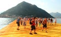 The Floating Piers, Iseo Lake, Italy