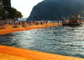 The Floating Piers, Iseo Lake, Italy