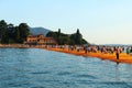 The Floating Piers, Iseo Lake, Italy