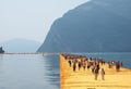 The Floating Piers in Lake Iseo