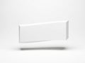 Floating rectangle icon isolated on white background Royalty Free Stock Photo