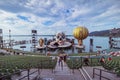 Floating Stage of the Bregenz Festival in Bregenz on Lake Constance, Austria