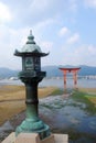 The Floating Torii, Miyajima, Japan Royalty Free Stock Photo