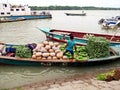 Floating vegetable vendor, Bangladesh