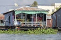 The Floating Village In Chau Doc, Vietnam