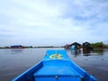 Floating village, Tonle Sap, Cambodia, Siem Reap Royalty Free Stock Photo