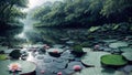 Floating Waterlilies of Liliquid Lagoon