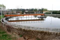 Flocculation tank Royalty Free Stock Photo