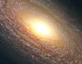 Bright Spiral Galaxy Enhanced Universe Image Elements From NASA / ESO | Galaxy Background Wallpaper