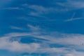 A flock of Canadian Geese flying over the Rappahannock River Royalty Free Stock Photo