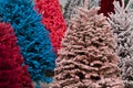 Flocked Christmas Tree