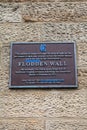 Flodden Wall Plaque in Edinburgh