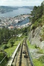 The Floibanen funicular