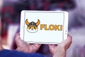 floki Cryptocurrency logo Royalty Free Stock Photo