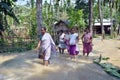 Flood affect in Assam of India